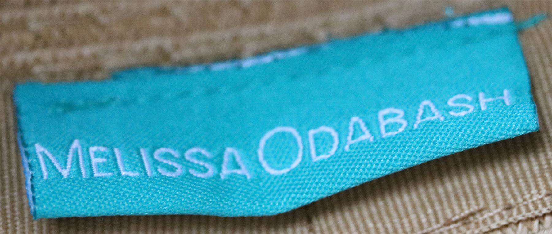 MELISSA ODABASH LEATHER-TRIMMED WOVEN RAFFIA FEDORA - Image 4