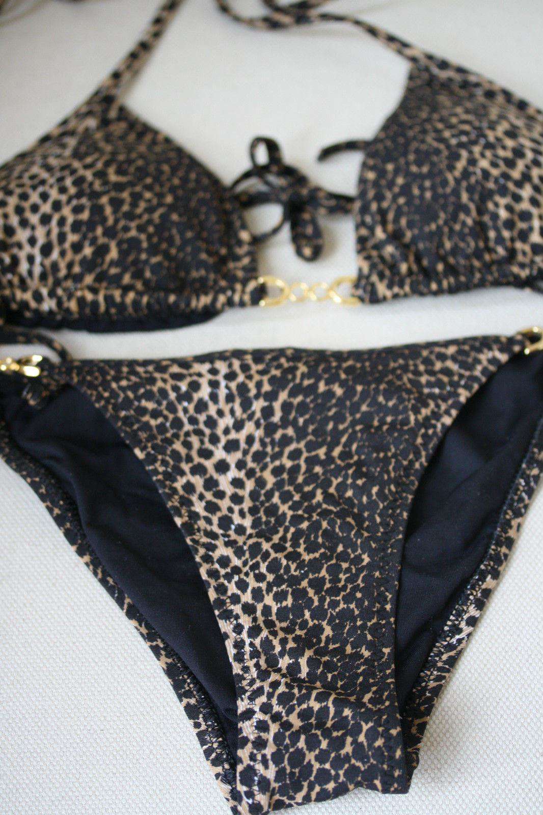 MELISSA ODABASH MAINE CHEETAH BIKINI UK 8 - Image 7