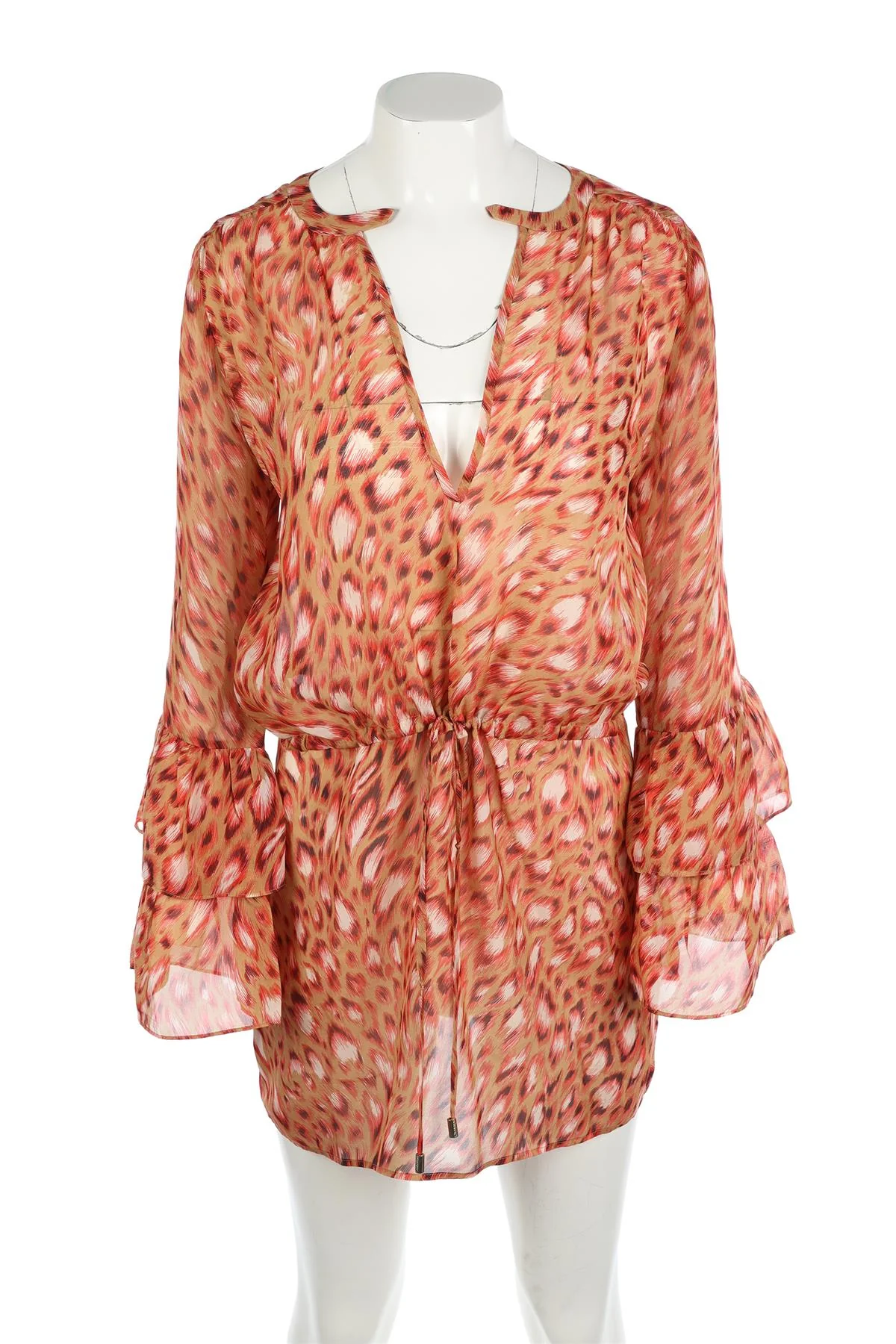 MELISSA ODABASH MULTI SILK KAFTAN SMALL - Image 2