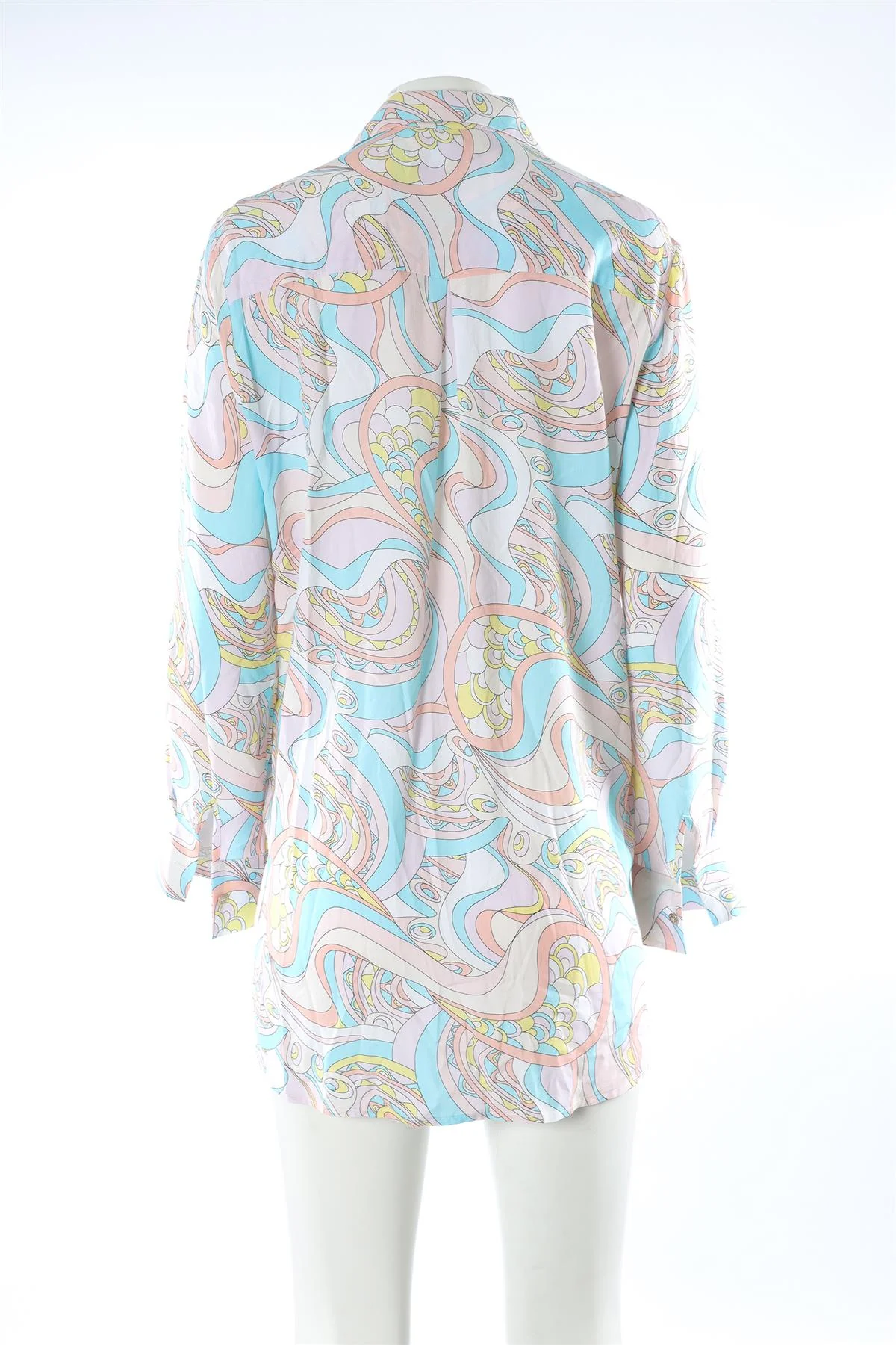 MELISSA ODABASH MULTI WOVEN SHIRT MEDIUM - Image 4
