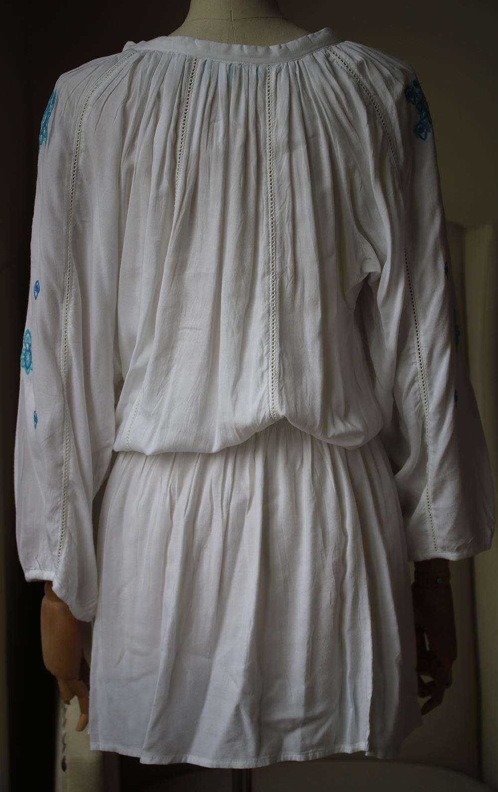 MELISSA ODABASH NADJA EMBROIDERED DRESS MEDIUM - Image 4