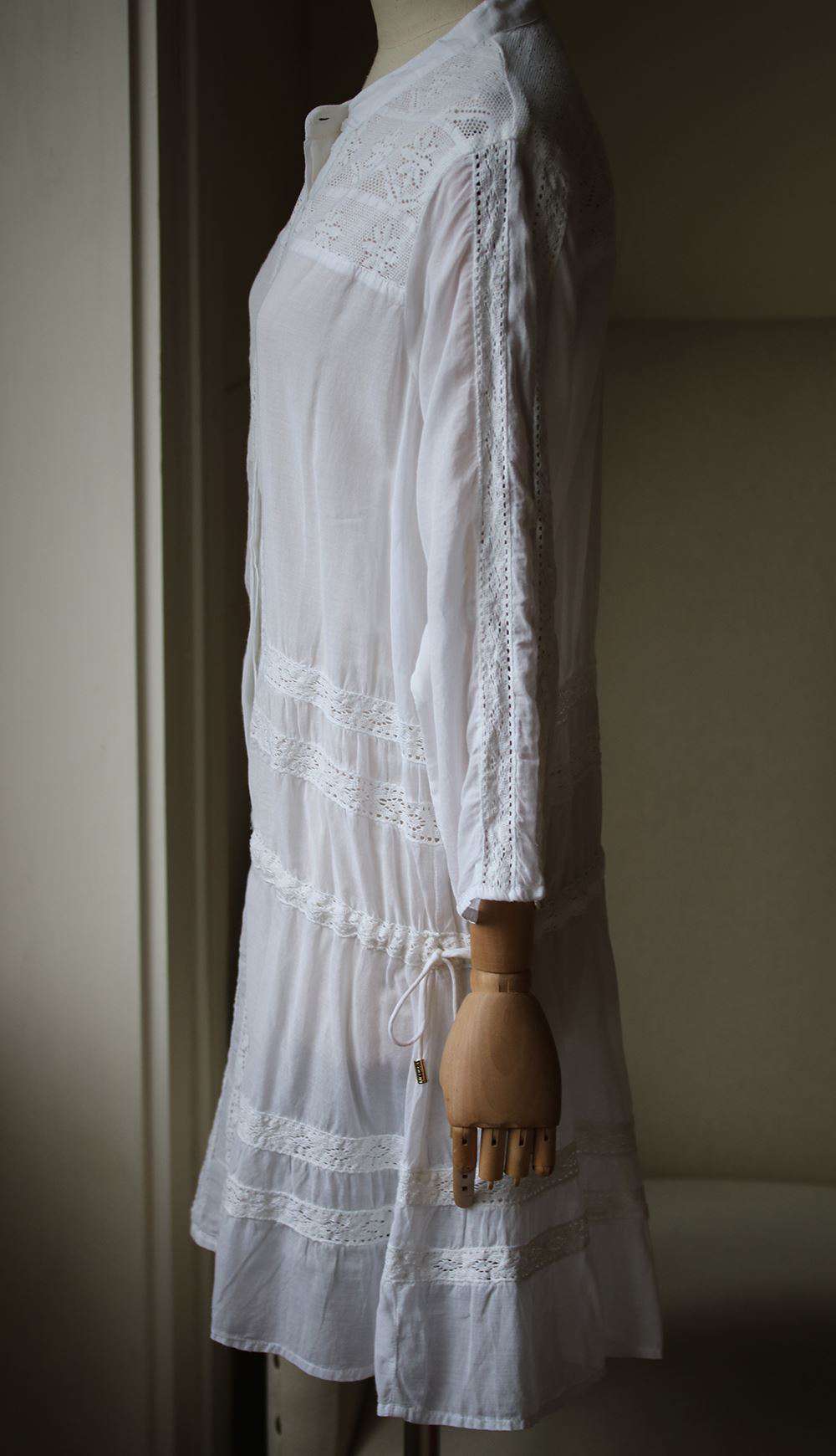 MELISSA ODABASH NICOLE EMBROIDERED DRESS SMALL - Image 5