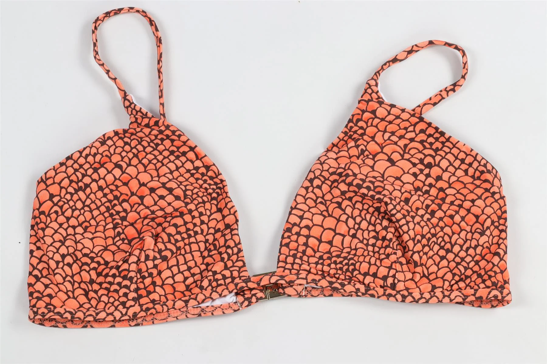 MELISSA ODABASH ORANGE BIKINI UK 10-14 - Image 3
