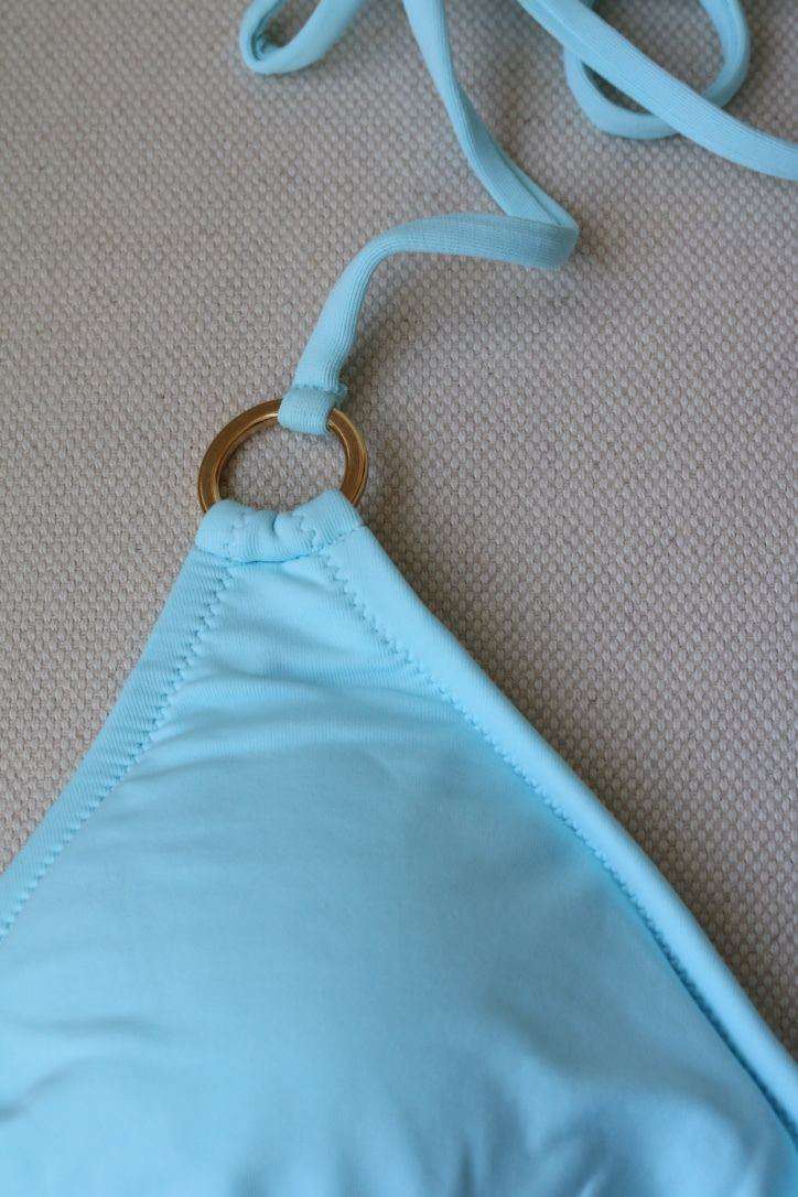 MELISSA ODABASH PALM BLUE BIKINI UK 10/16 - Image 12