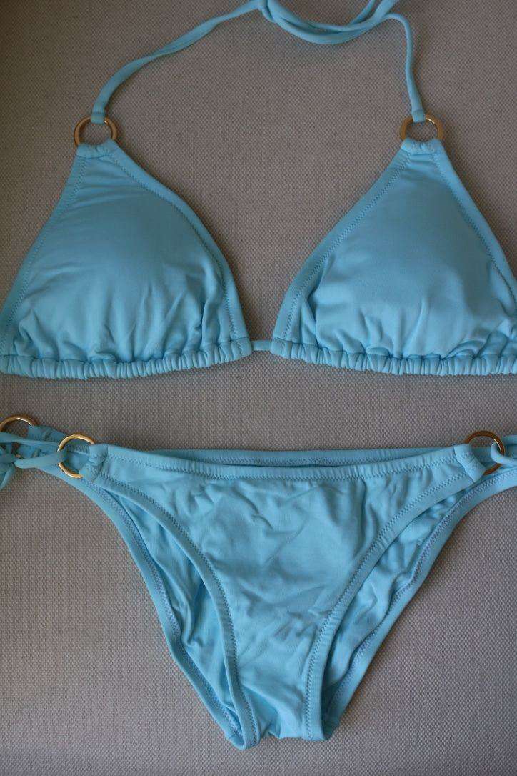 MELISSA ODABASH PALM BLUE BIKINI UK 10/16 - Image 7