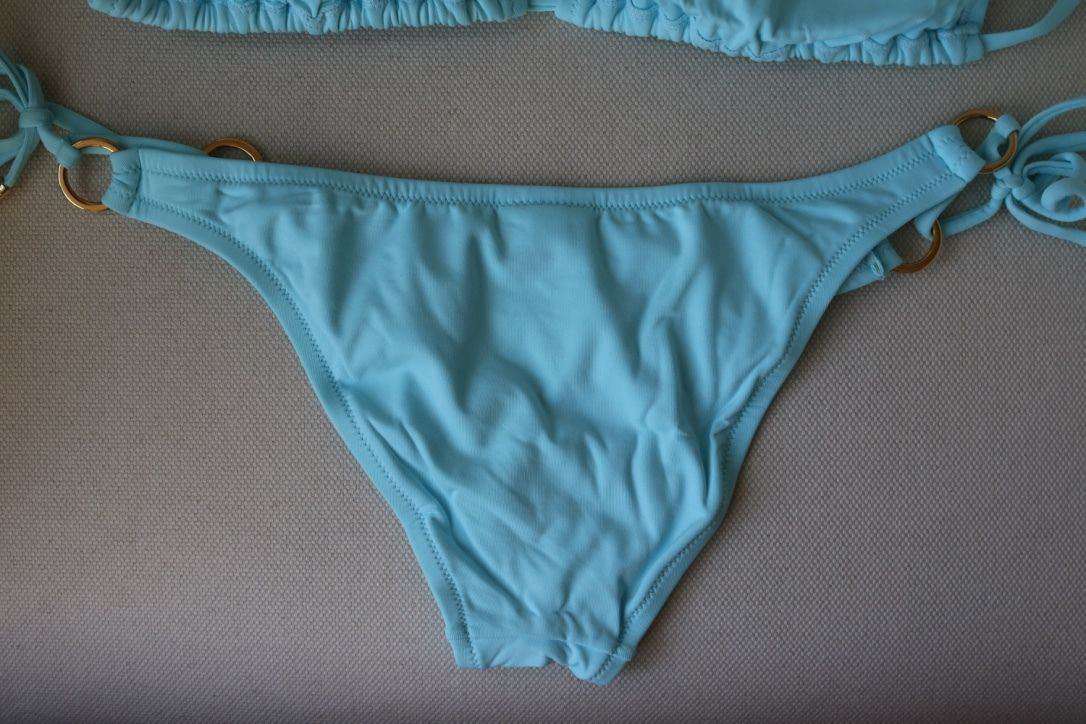 MELISSA ODABASH PALM BLUE BIKINI UK 10/16 - Image 9