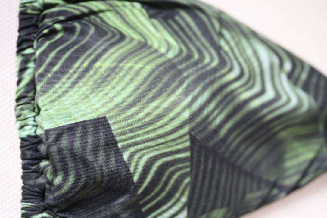 MELISSA ODABASH PALM GREEN BIKINI UK 10/14 - Image 3