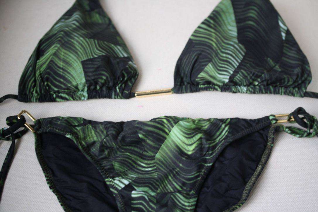MELISSA ODABASH PALM GREEN BIKINI UK 10/14 - Image 5