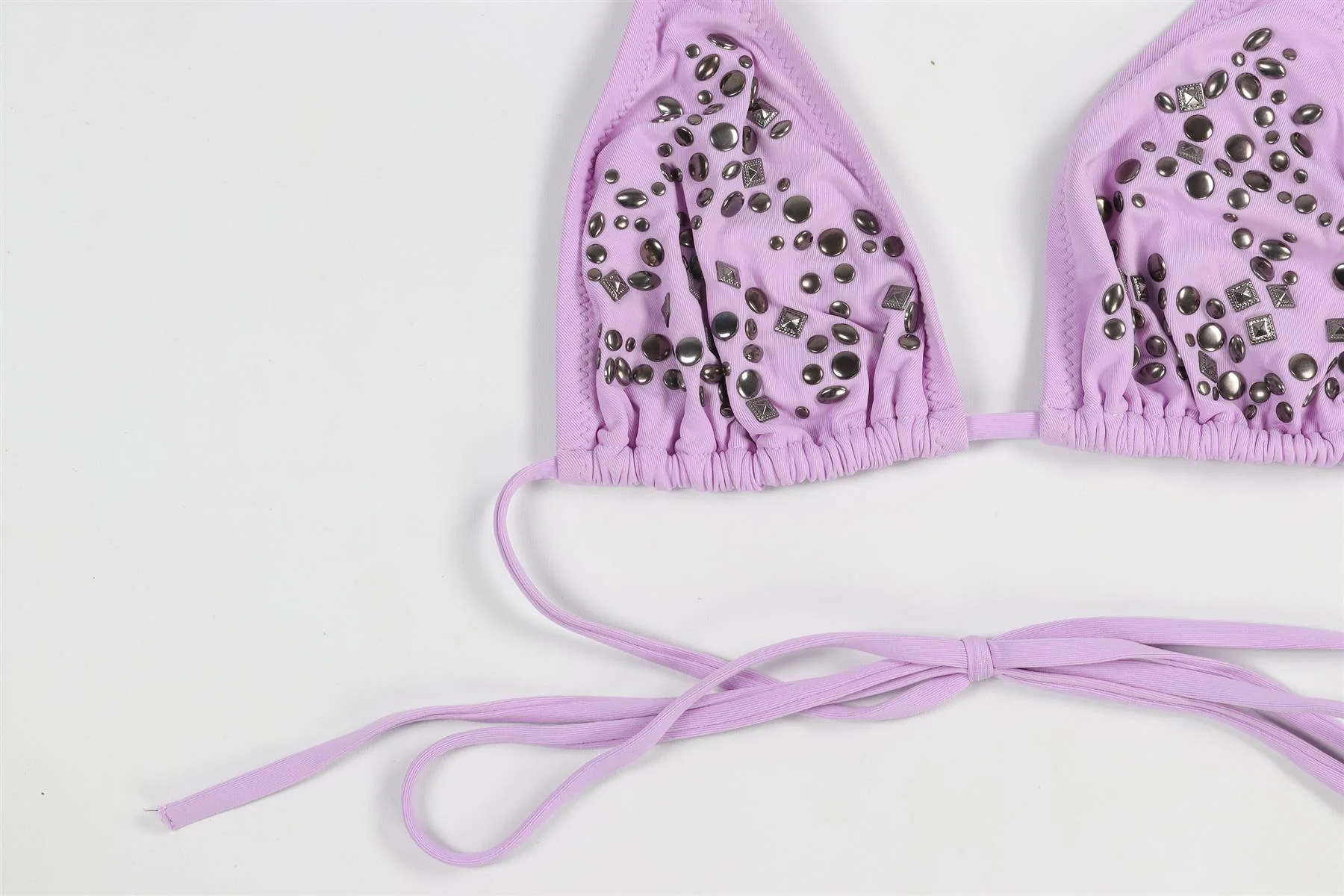 MELISSA ODABASH PURPLE BIKINI UK 10-14 - Image 3