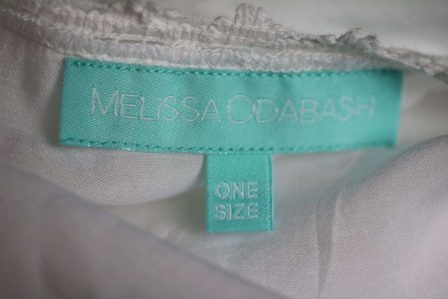 MELISSA ODABASH ROBY MACRAMÉ-LACE TRIMMED DRESS ONE SIZE - Image 7
