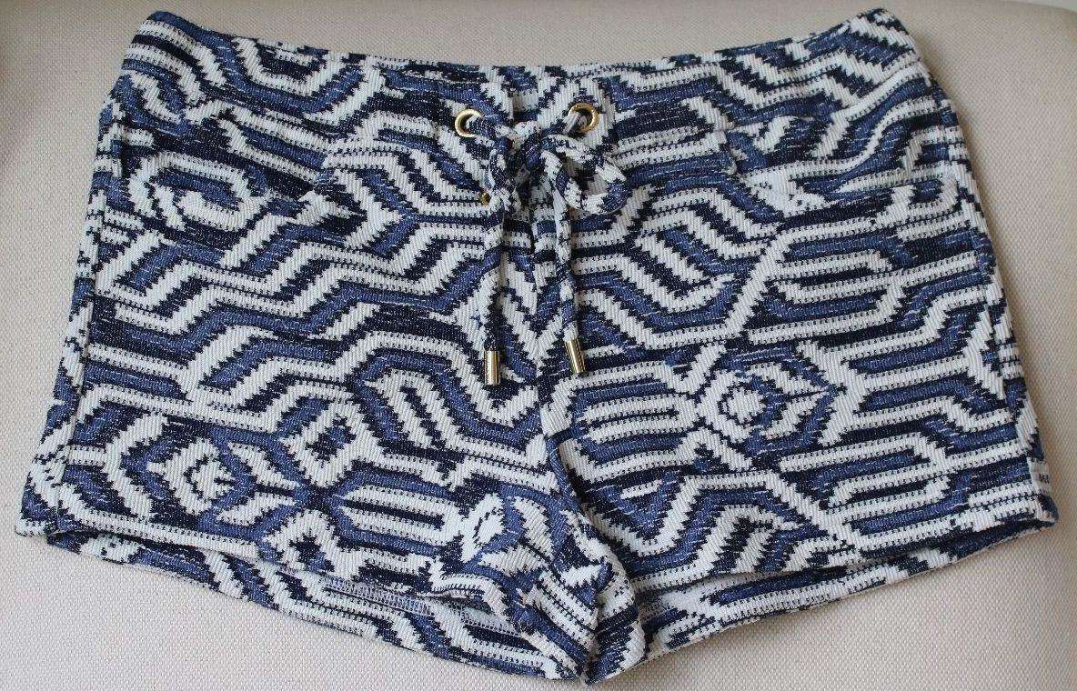 MELISSA ODABASH SHELLY IKAT PRINT SHORTS SMALL - Image 2