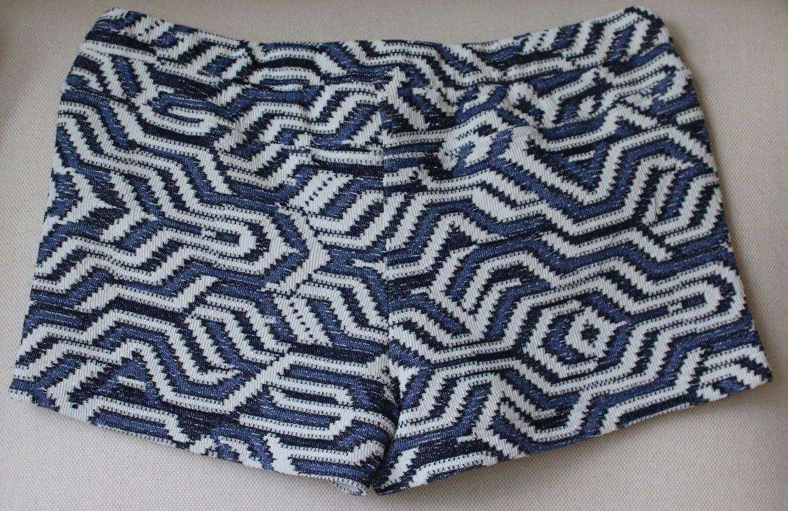 MELISSA ODABASH SHELLY IKAT PRINT SHORTS SMALL - Image 3