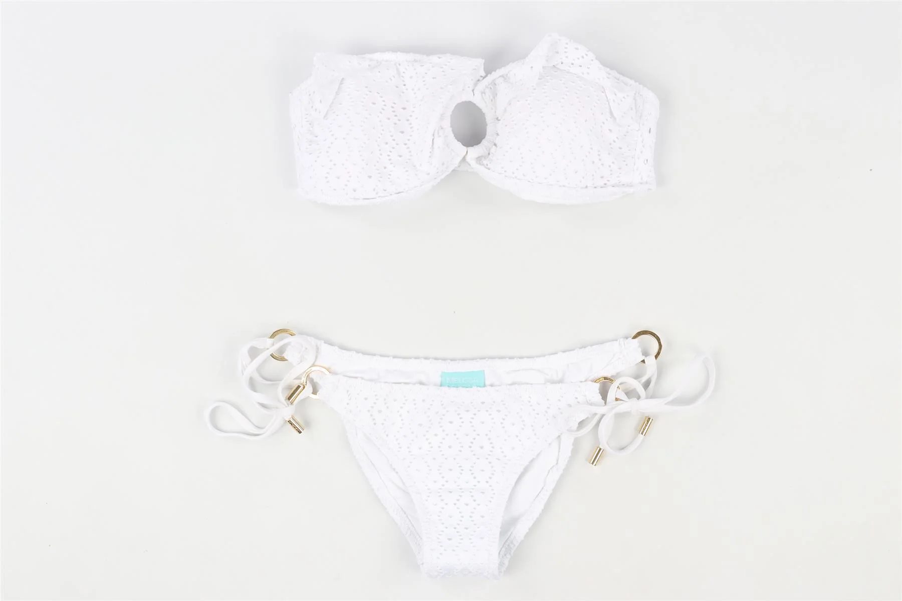 MELISSA ODABASH WHITE BIKINI UK 10 - Image 2