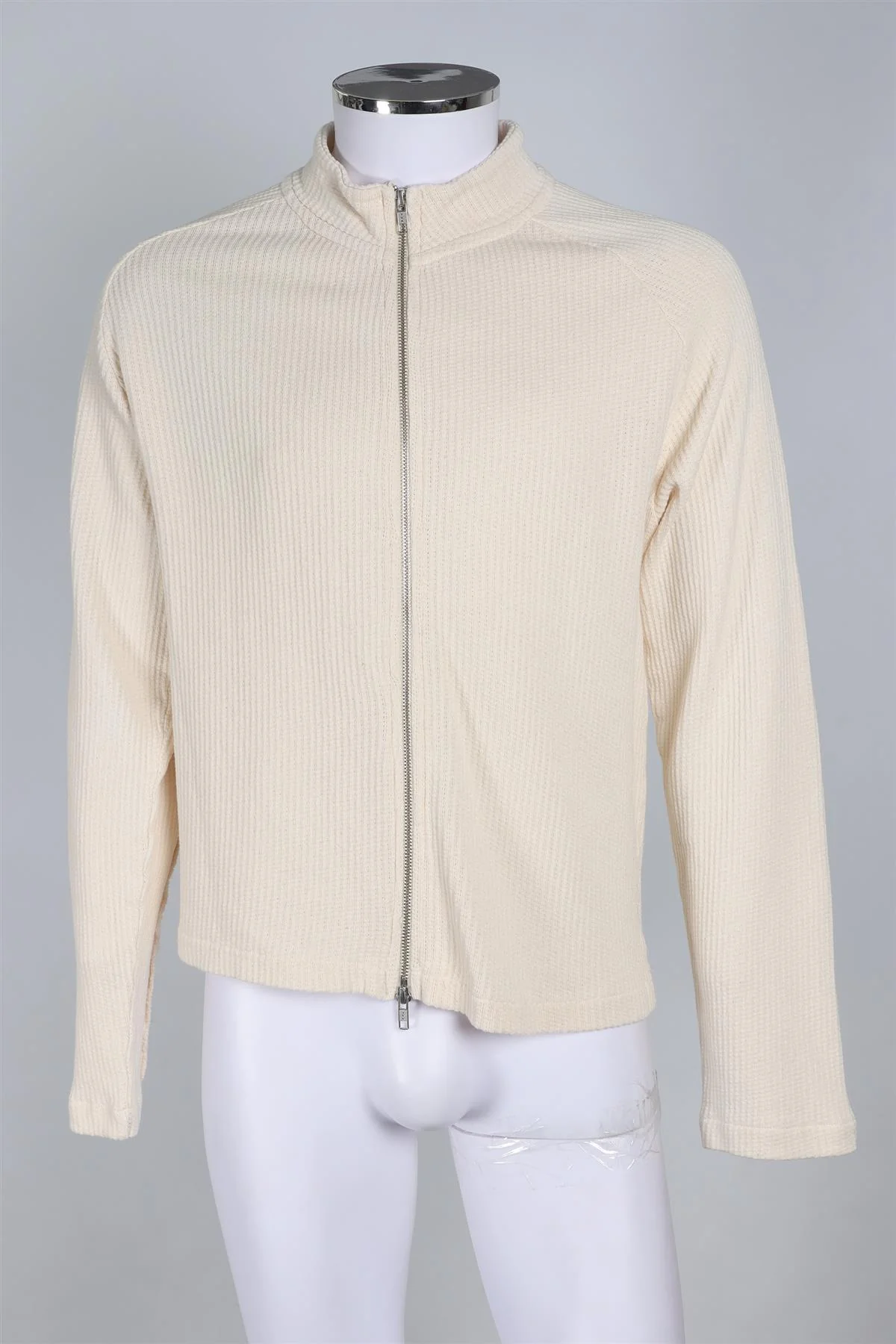 MFPEN CREAM MEN'S COTTON CARDIGAN SMALL - Image 2