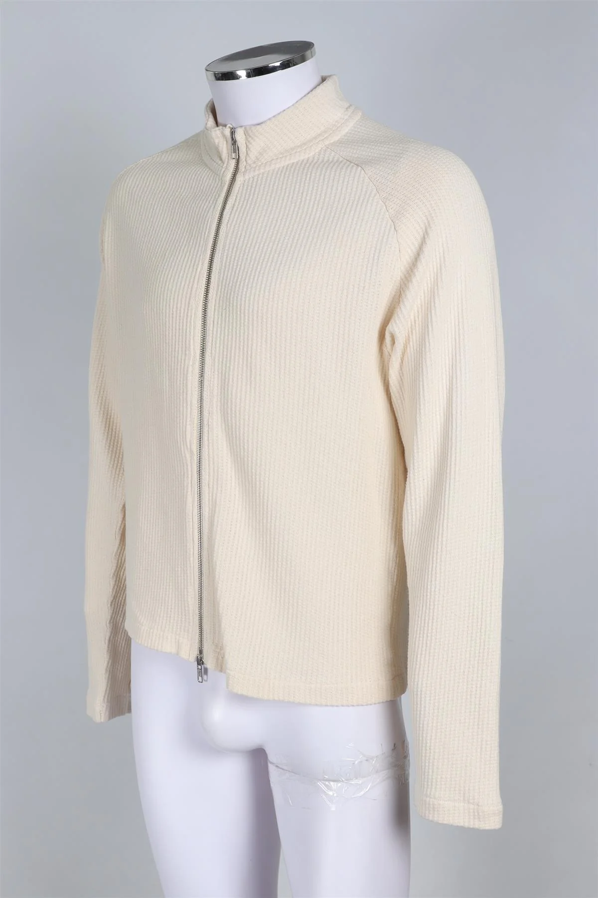 MFPEN CREAM MEN'S COTTON CARDIGAN SMALL - Image 3