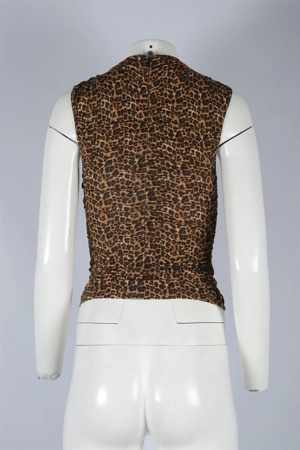 MIAOU BROWN JERSEY TOP XXSMALL - Image 4