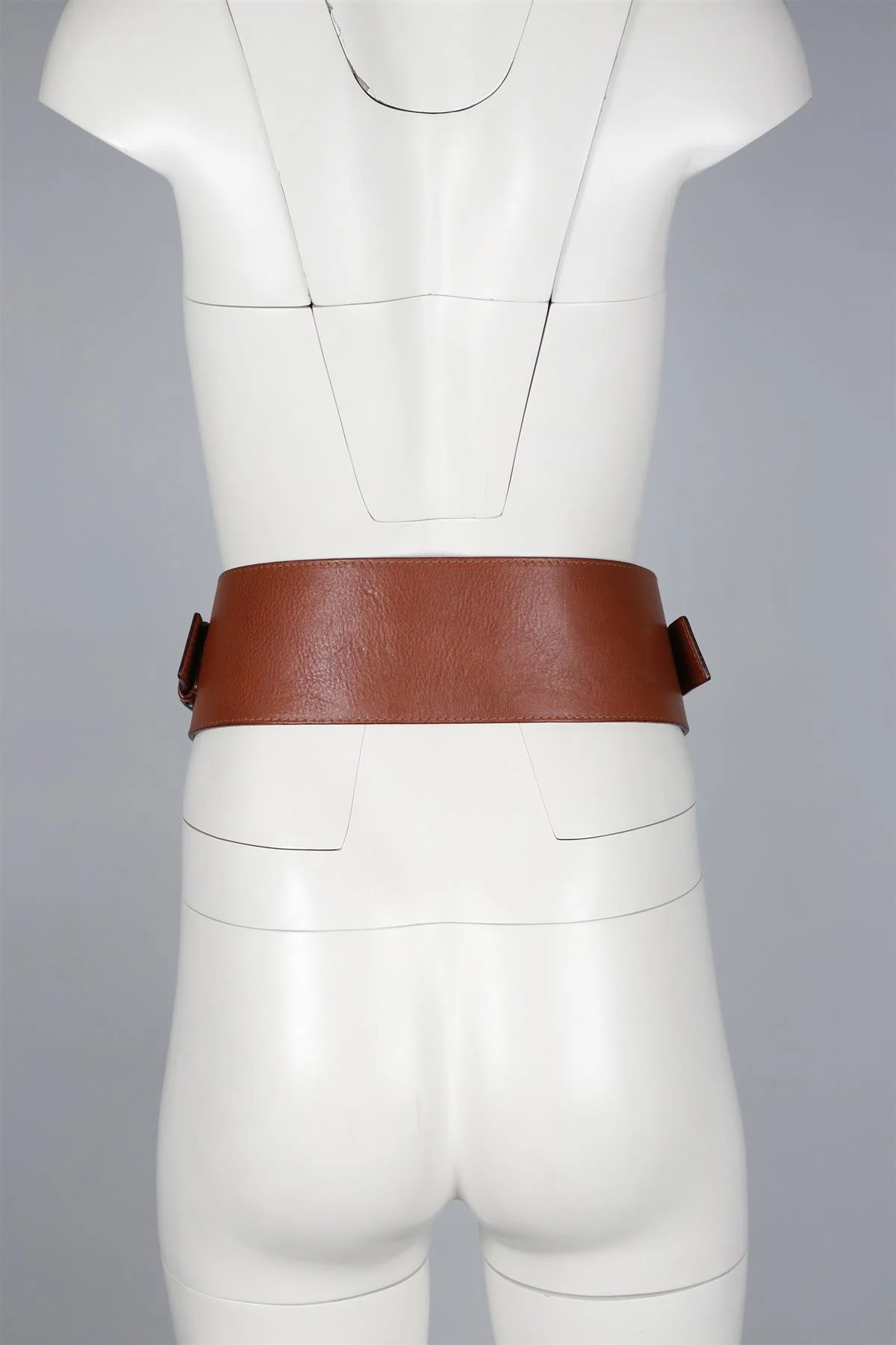 MICHAEL KORS BROWN LEATHER WAIST BELT SMALL - Image 11