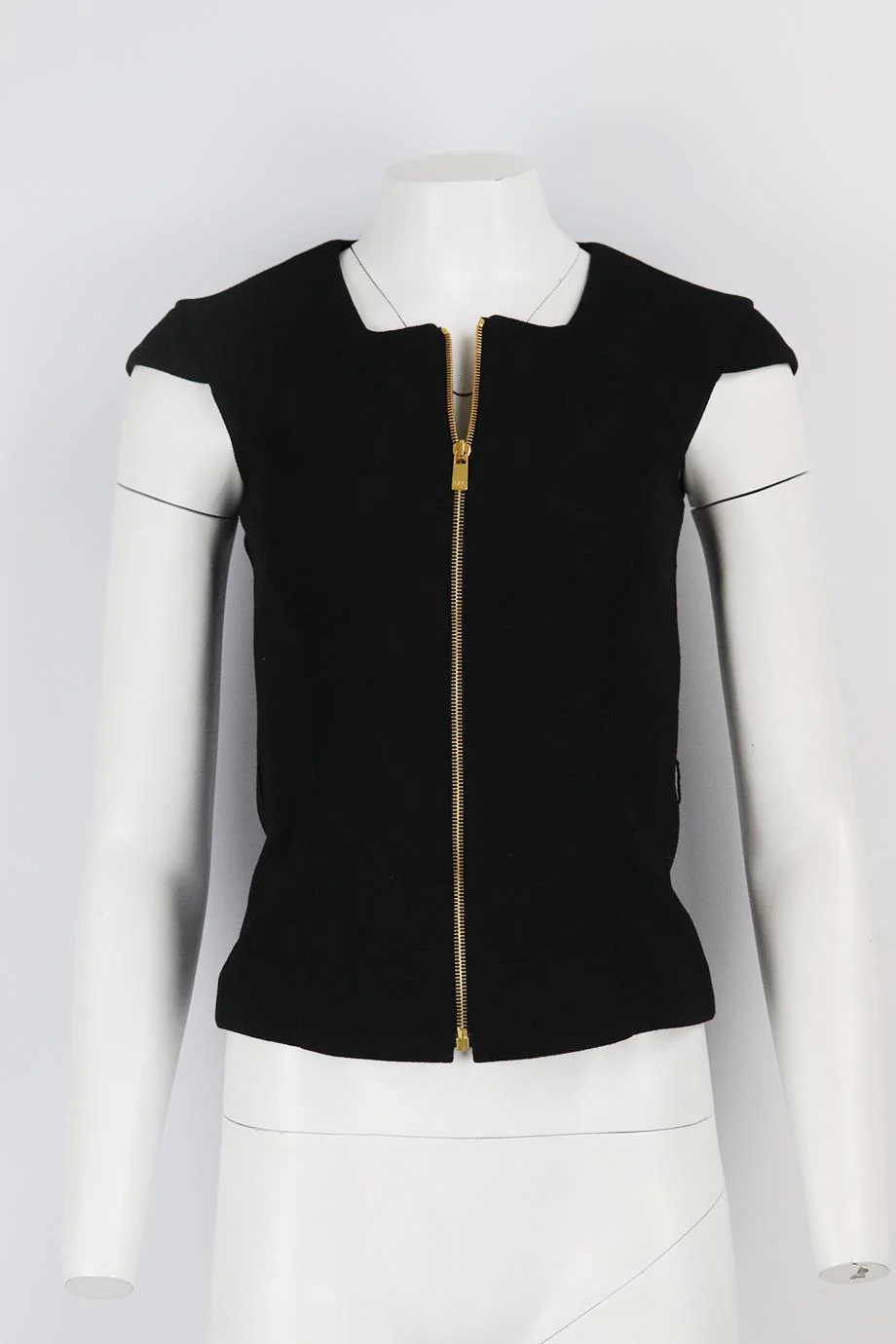 MICHAEL KORS WOOL CREPE TOP US 2 UK 6 - Image 2