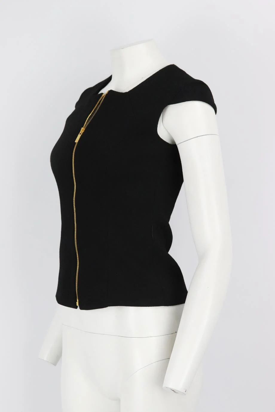 MICHAEL KORS WOOL CREPE TOP US 2 UK 6 - Image 3