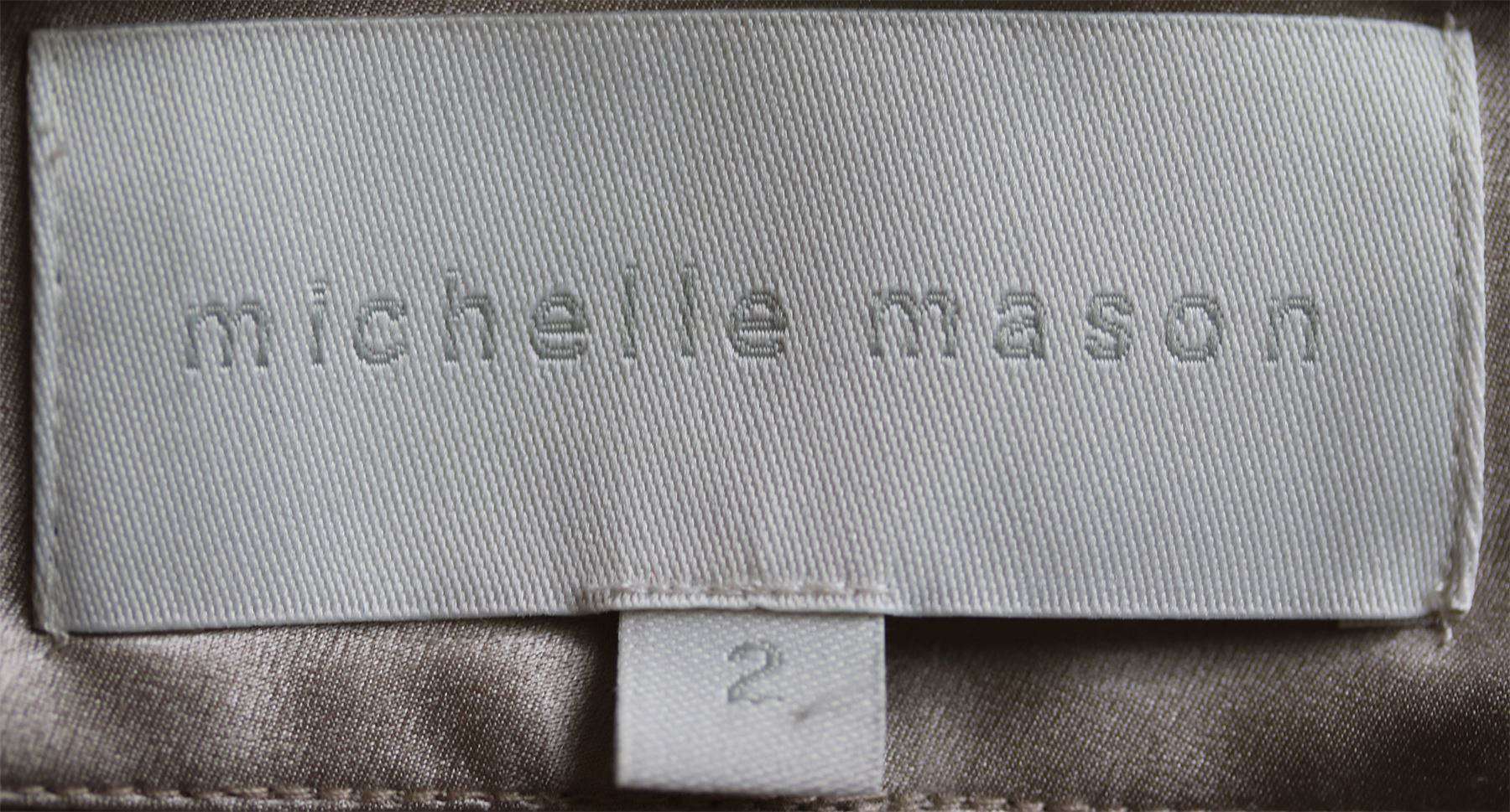 MICHELLE MASON OFF SHOULDER MINI DRESS US 2 UK 6 - Image 6