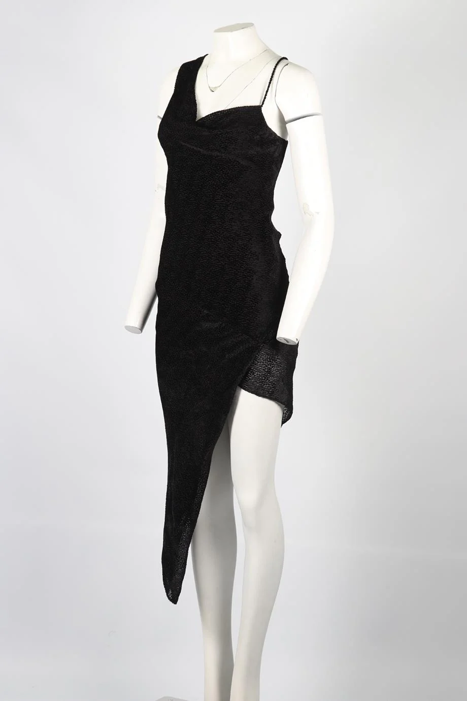 MICHELLE MASON SILK BLEND MINI DRESS US 0 UK 2 - Image 3