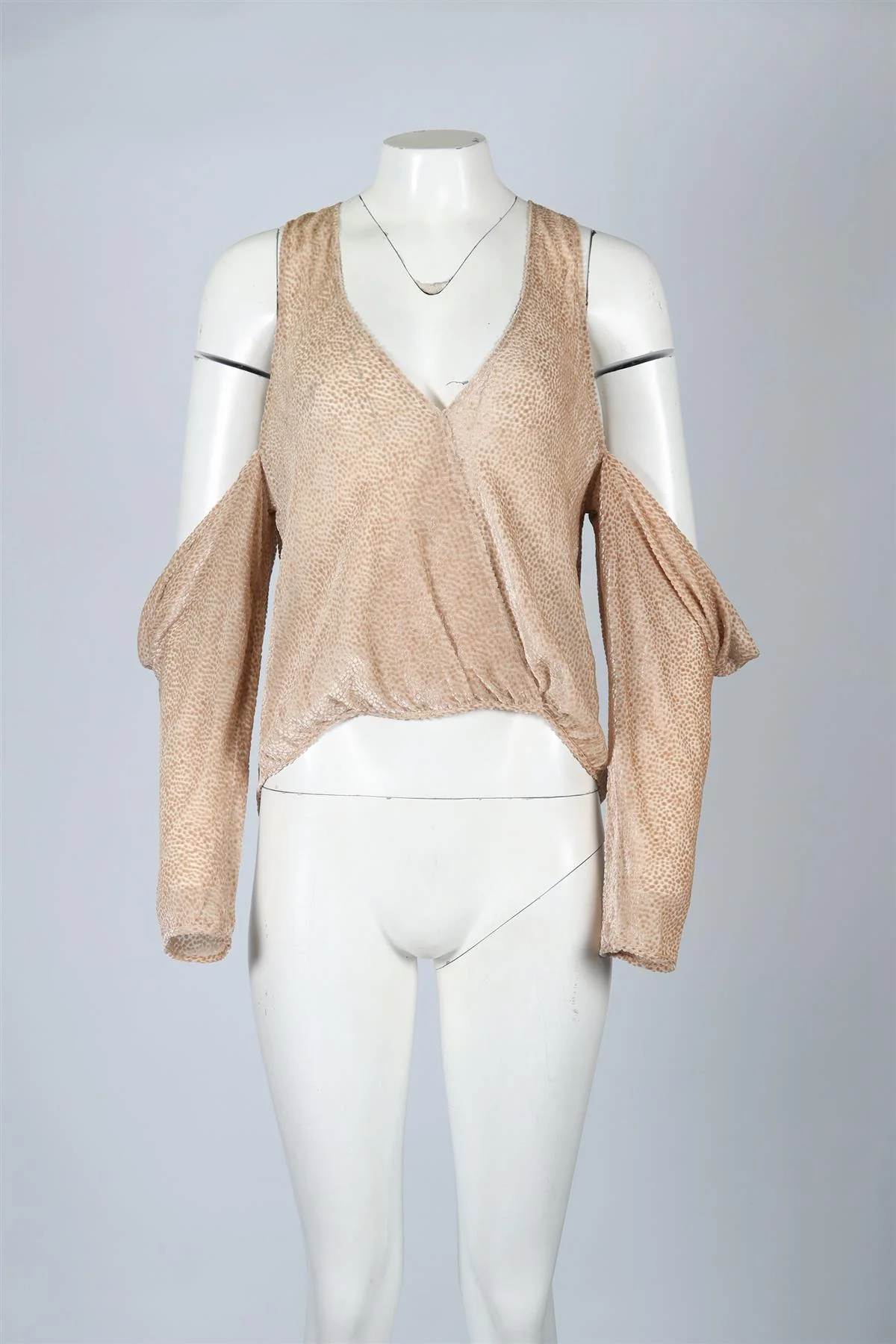 MICHELLE MASON SILK BLEND TOP US 6 UK 10 - Image 2