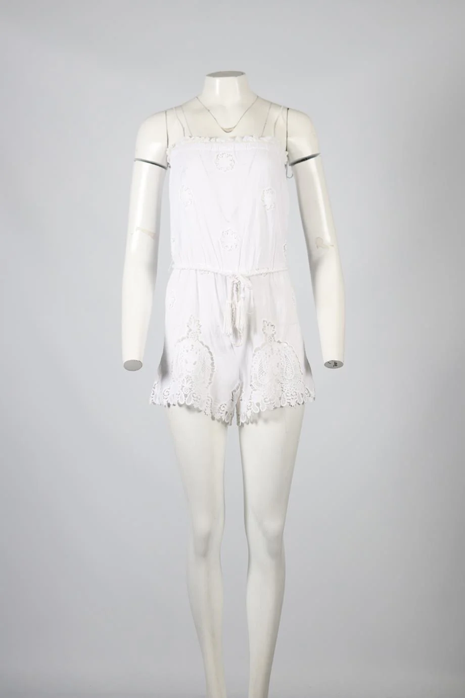 MIGUELINA COTTON PLAYSUIT SMALL - Image 2