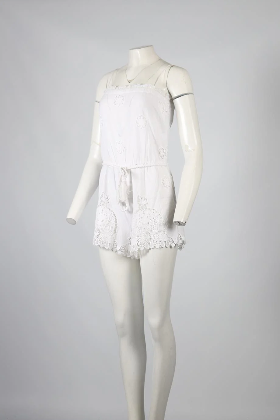 MIGUELINA COTTON PLAYSUIT SMALL - Image 3