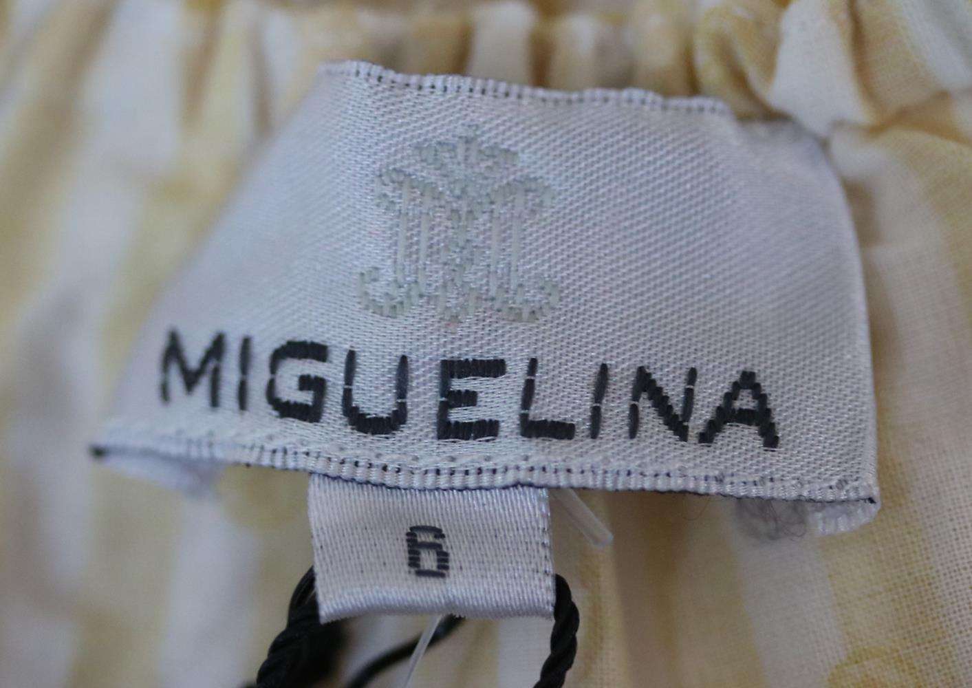 MIGUELINA KIDS GIRLS JENNA CROCHETED STRIPED COTTON TOP 6 YEARS - Image 4