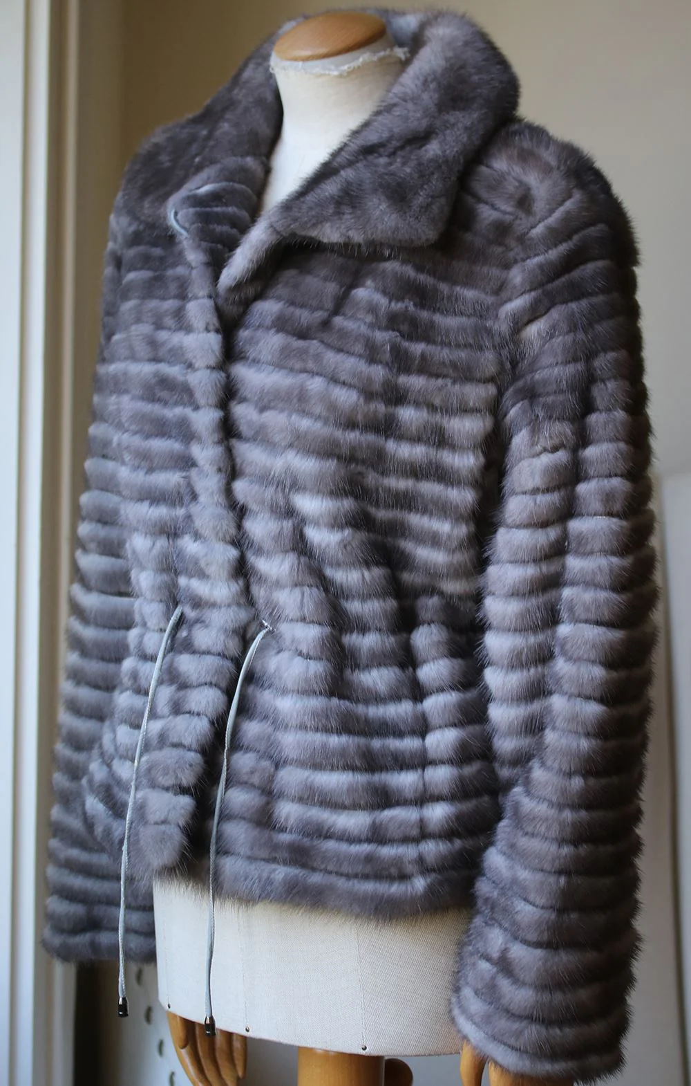 MILADY MINK FUR JACKET IT 40 UK 8 - Image 4