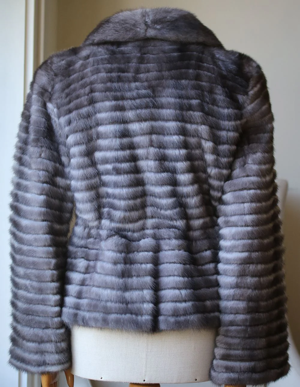 MILADY MINK FUR JACKET IT 40 UK 8 - Image 5