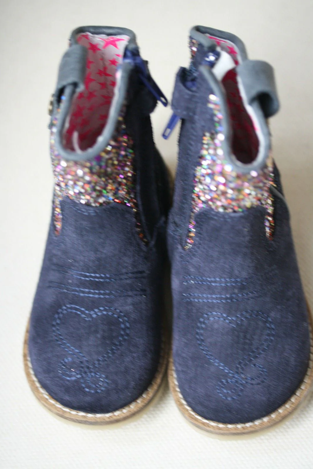 MIMPI BABY GIRLS SEQUIN BOOTS EU 20 UK 4 US 5 - Image 3