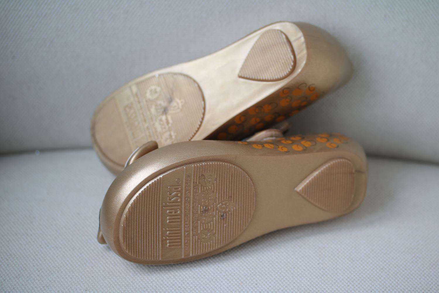 MINI MELISSA GIRLS BAMBI JELLY SHOES EU 25/26 UK 8/9 - Image 5