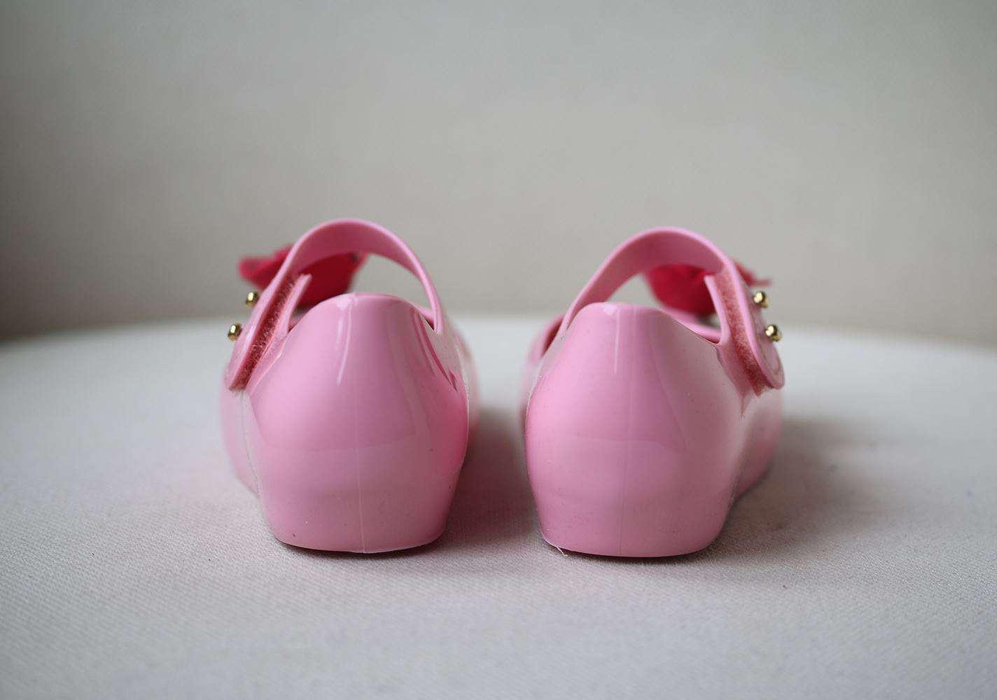 MINI MELISSA GIRLS BEAUTY AND THE BEAST JELLY SHOES EU 25/26 UK 8/9 - Image 6