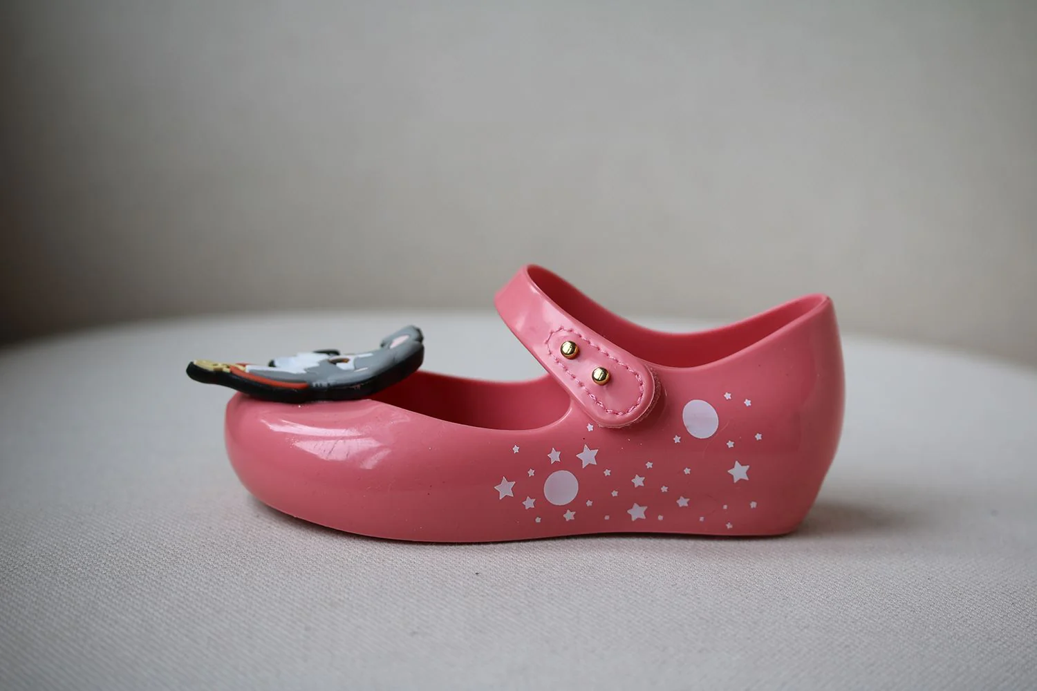 MINI MELISSA GIRLS LADY AND THE TRAMP JELLY SHOES EU 25/26 UK 8/9 - Image 2