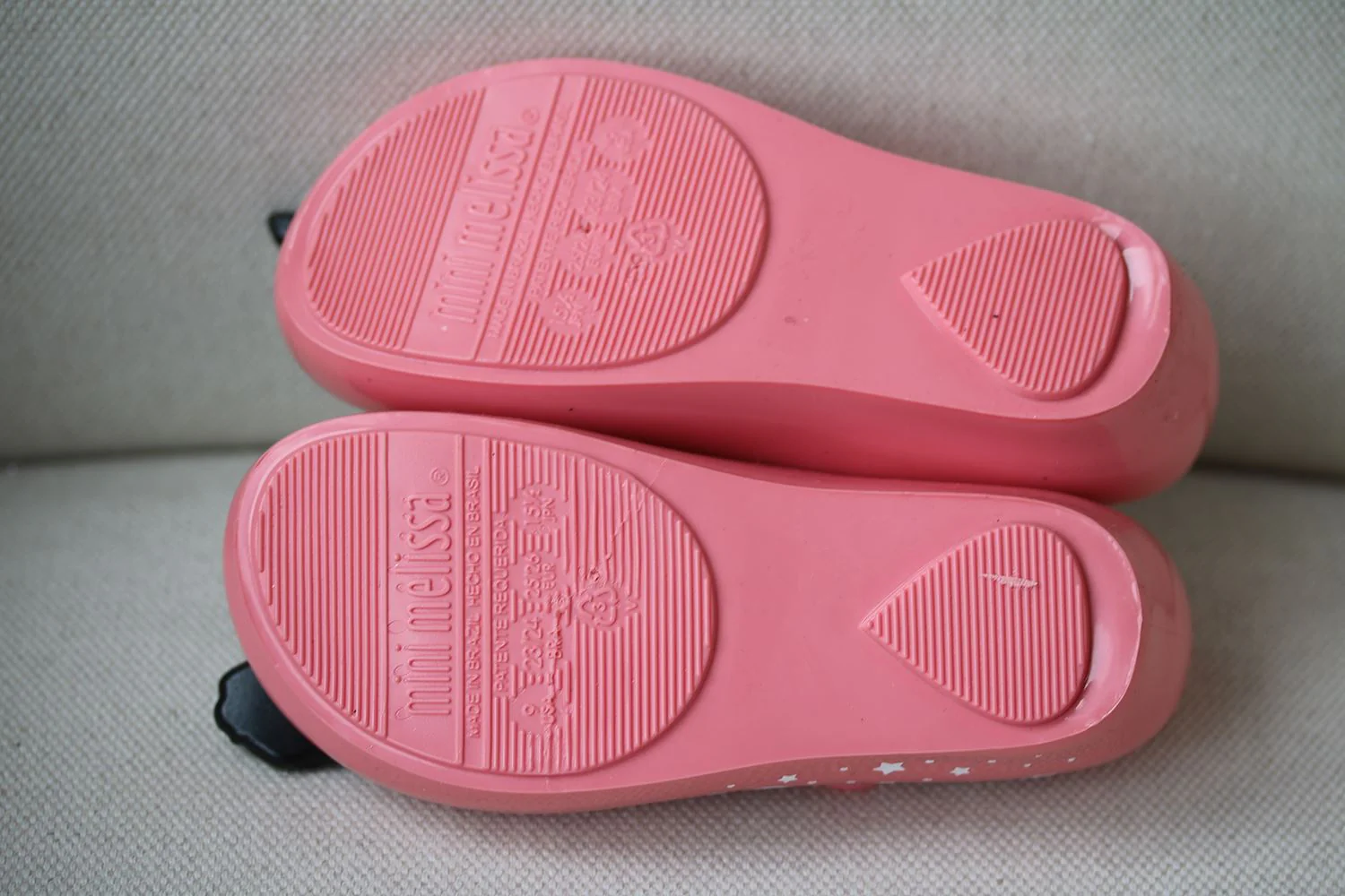 MINI MELISSA GIRLS LADY AND THE TRAMP JELLY SHOES EU 25/26 UK 8/9 - Image 6
