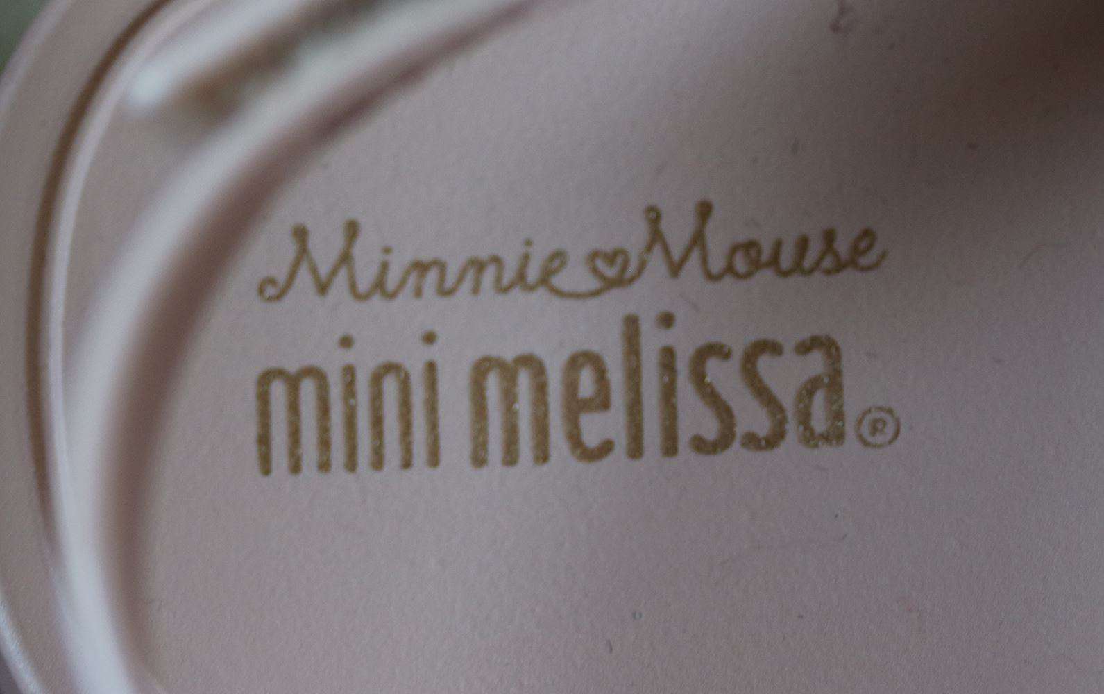 MINI MELISSA GIRLS MICKEY AND MINI MOUSE JELLY SANDALS EU 27 UK 9 - Image 5