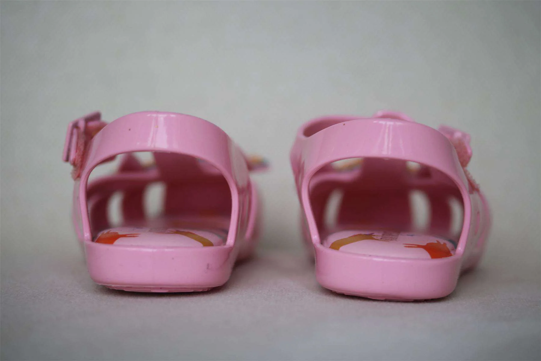 MINI MELISSA GIRLS PINK ARANHA FABUL UNICORN JELLY SHOES EU 24 UK 7 - Image 4