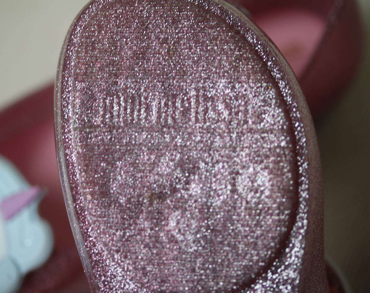 MINI MELISSA GIRLS UNICORN GLITTER JELLY SHOES EU 25/26 UK 8/9 - Image 7