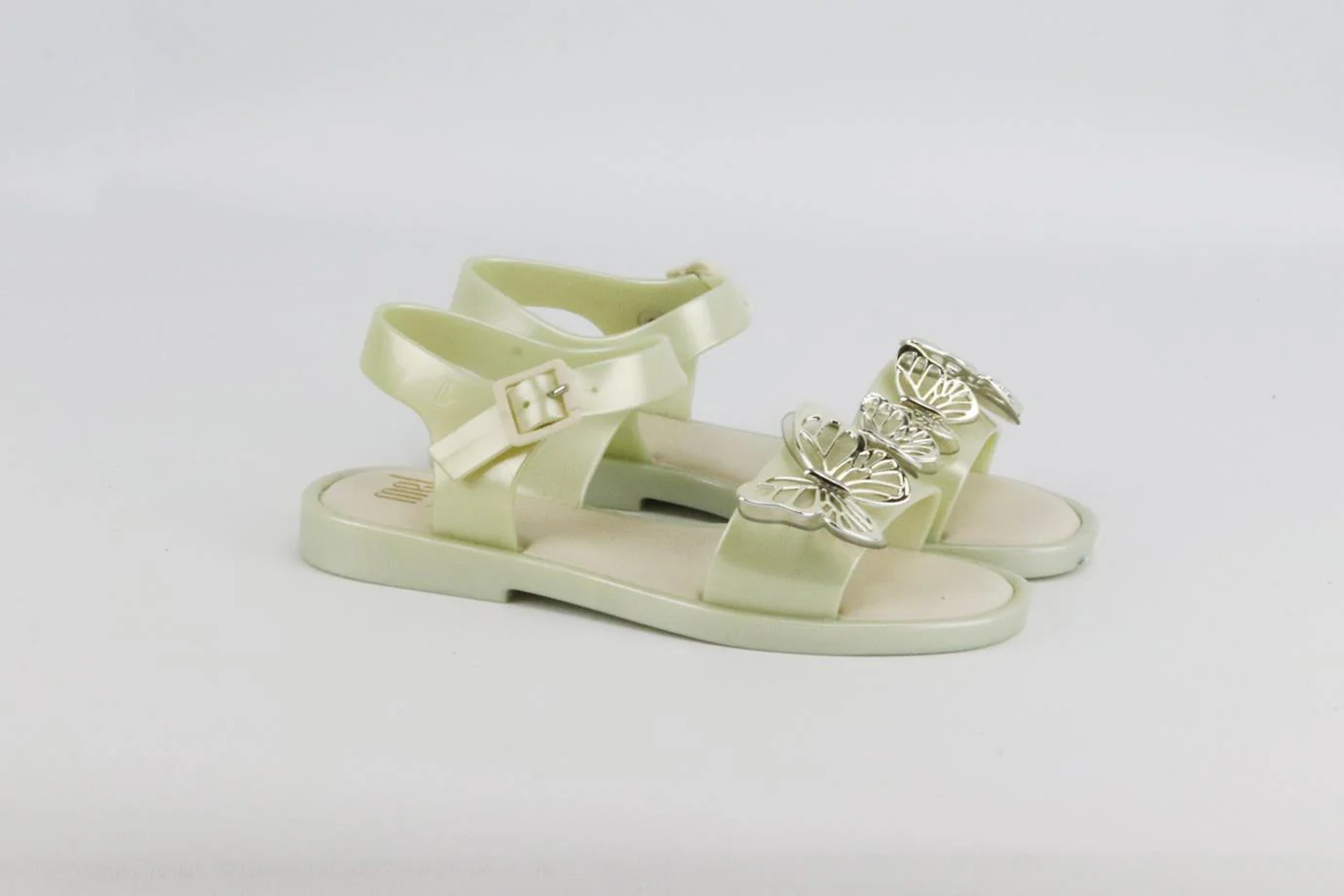MINI MELISSA KIDS GIRLS BUTTERFLY JELLY SANDALS EU 32 UK 13 - Image 2