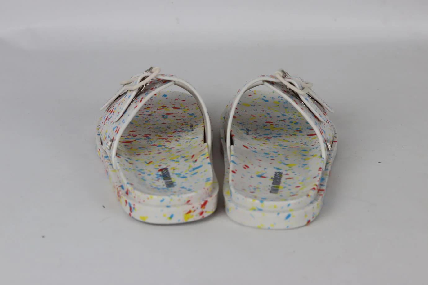 MINI MELISSA KIDS GIRLS RUBBER SLIDES EU 33 UK 1 - Image 4