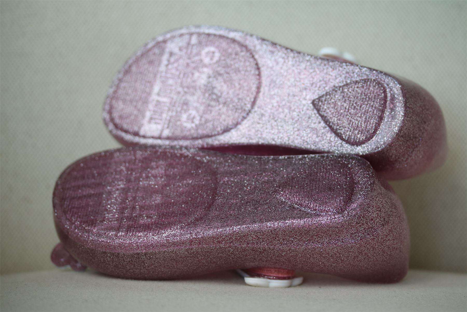 MINI MELISSA PINK ULTRAGIRL JELLY SHOES EU 27 UK 9 - Image 5