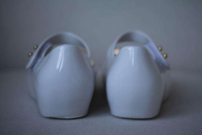 MINI MELISSA VIVIENNE WESTWOOD IVORY ORB JELLY SHOES EU 25-26 UK 8 - Image 3