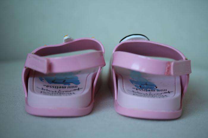MINI MELISSA VIVIENNE WESTWOOD PINK ANGLOMANIA JELLY SHOES EU 25-26 UK 8 - Image 3