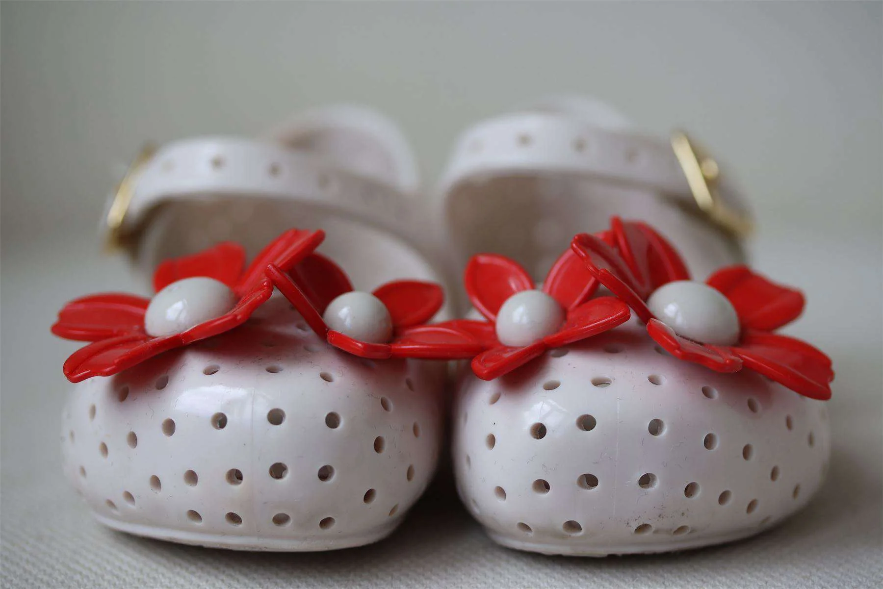MINI MELISSA X ISABELA CAPETO GIRLS FLOWER JELLY SHOES EU 19-20 UK 4 - Image 2