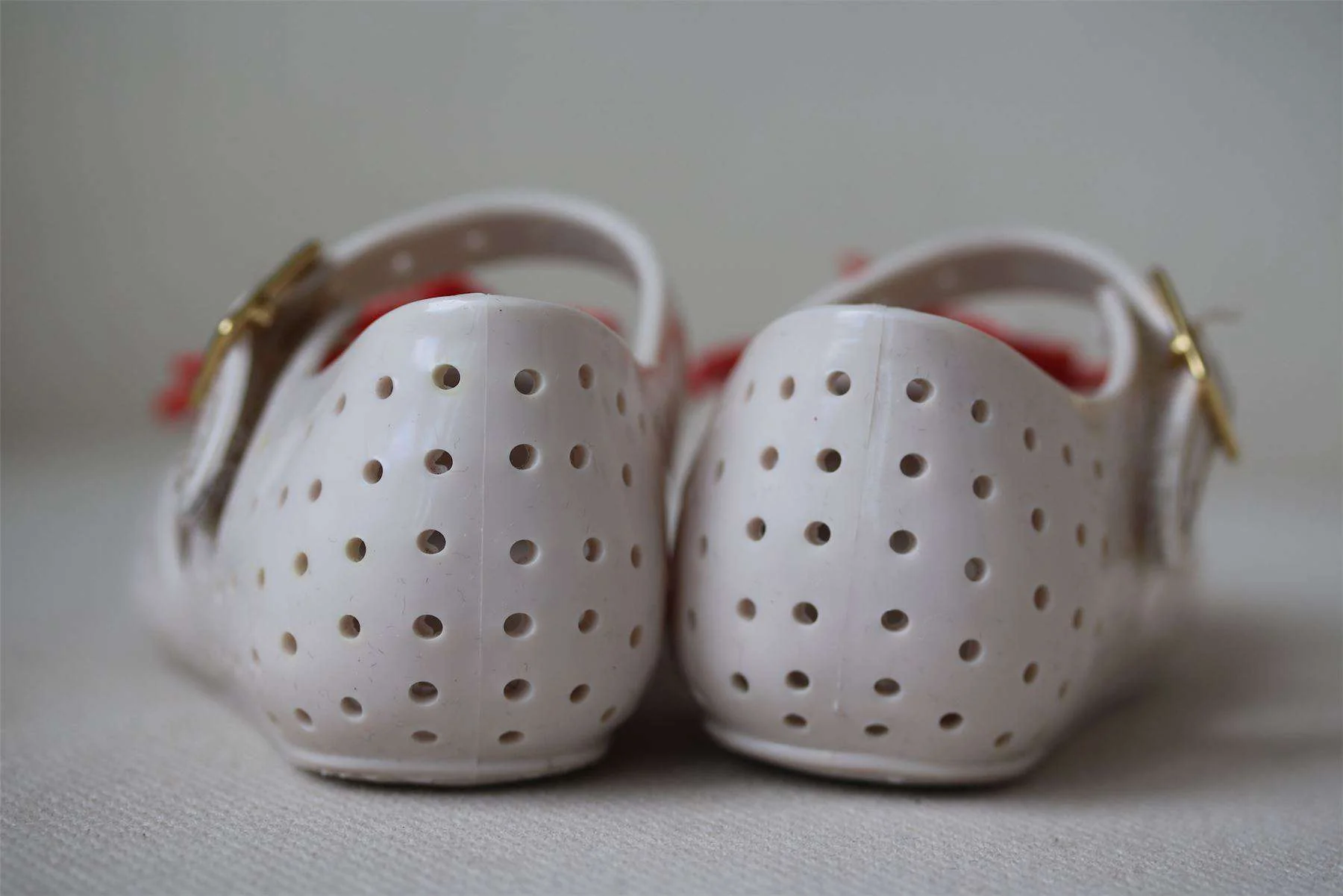 MINI MELISSA X ISABELA CAPETO GIRLS FLOWER JELLY SHOES EU 19-20 UK 4 - Image 3