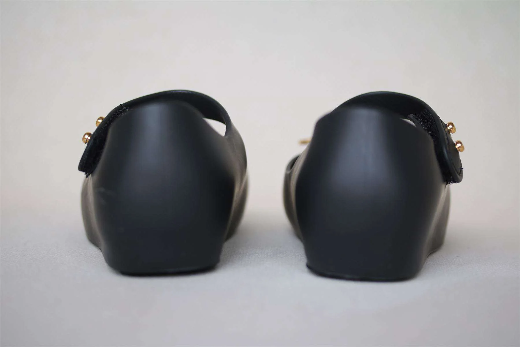 MINI MELISSA X VIVIENNE WESTWOOD GIRLS BLACK PEARL ORB JELLY SHOES EU 24 UK 7 - Image 4