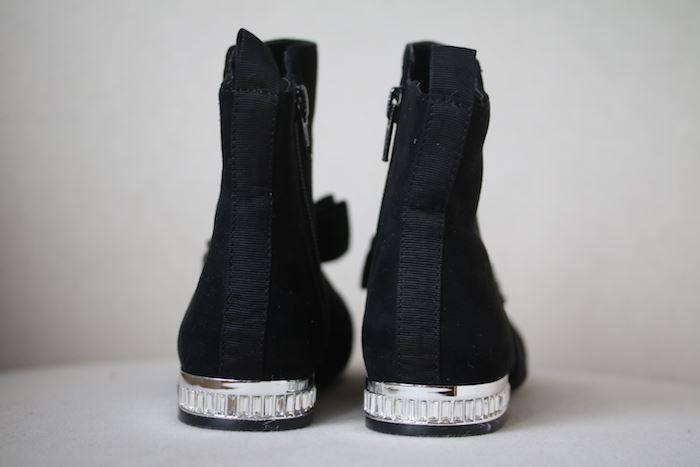 MINI MISS KG GIRLS BLACK SOLO BOOTS EU 28 UK 10 - Image 3