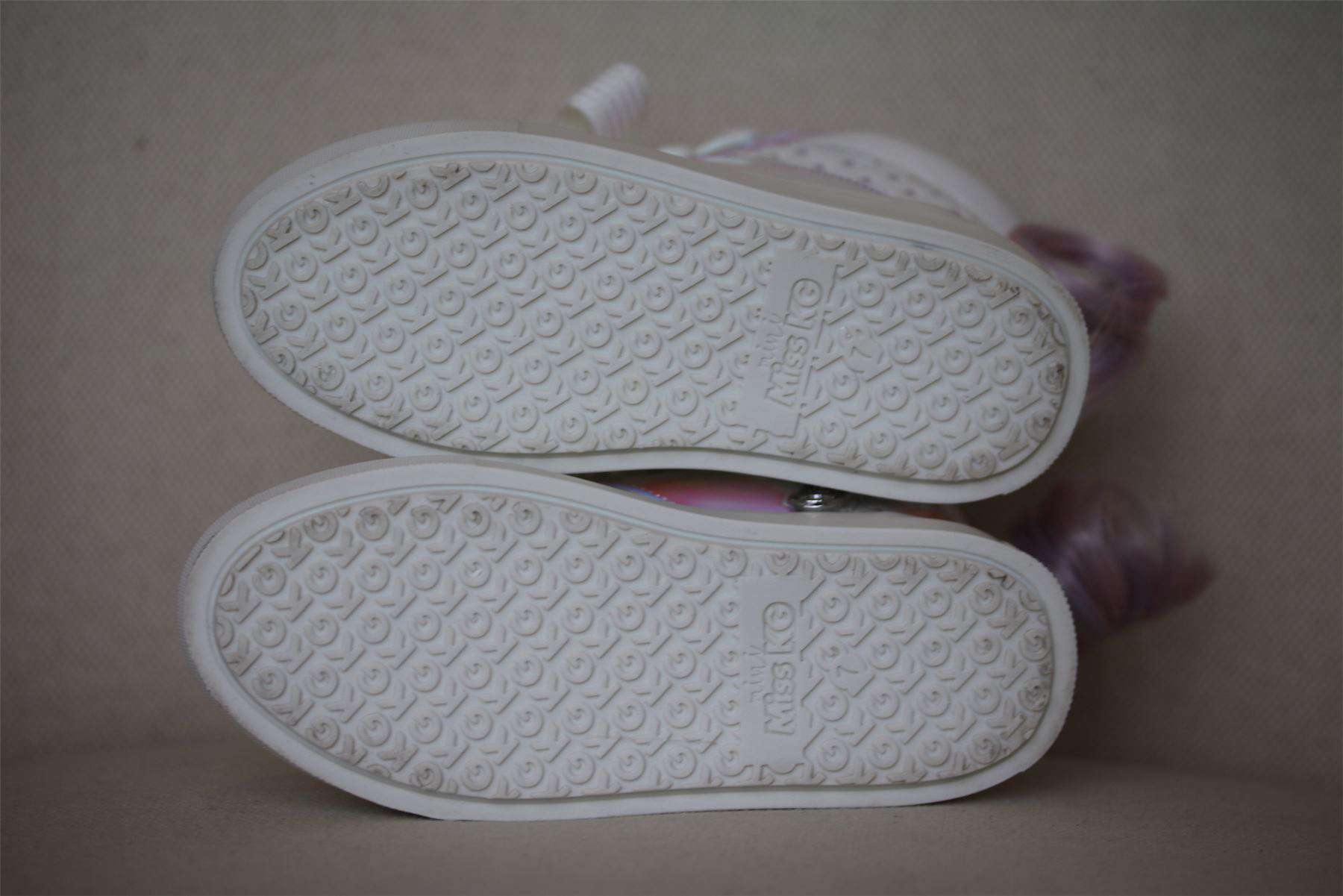 MINI MISS KG GIRLS MAGICAL UNICORN HIGH TOP TRAINERS EU 24 UK 7 - Image 4