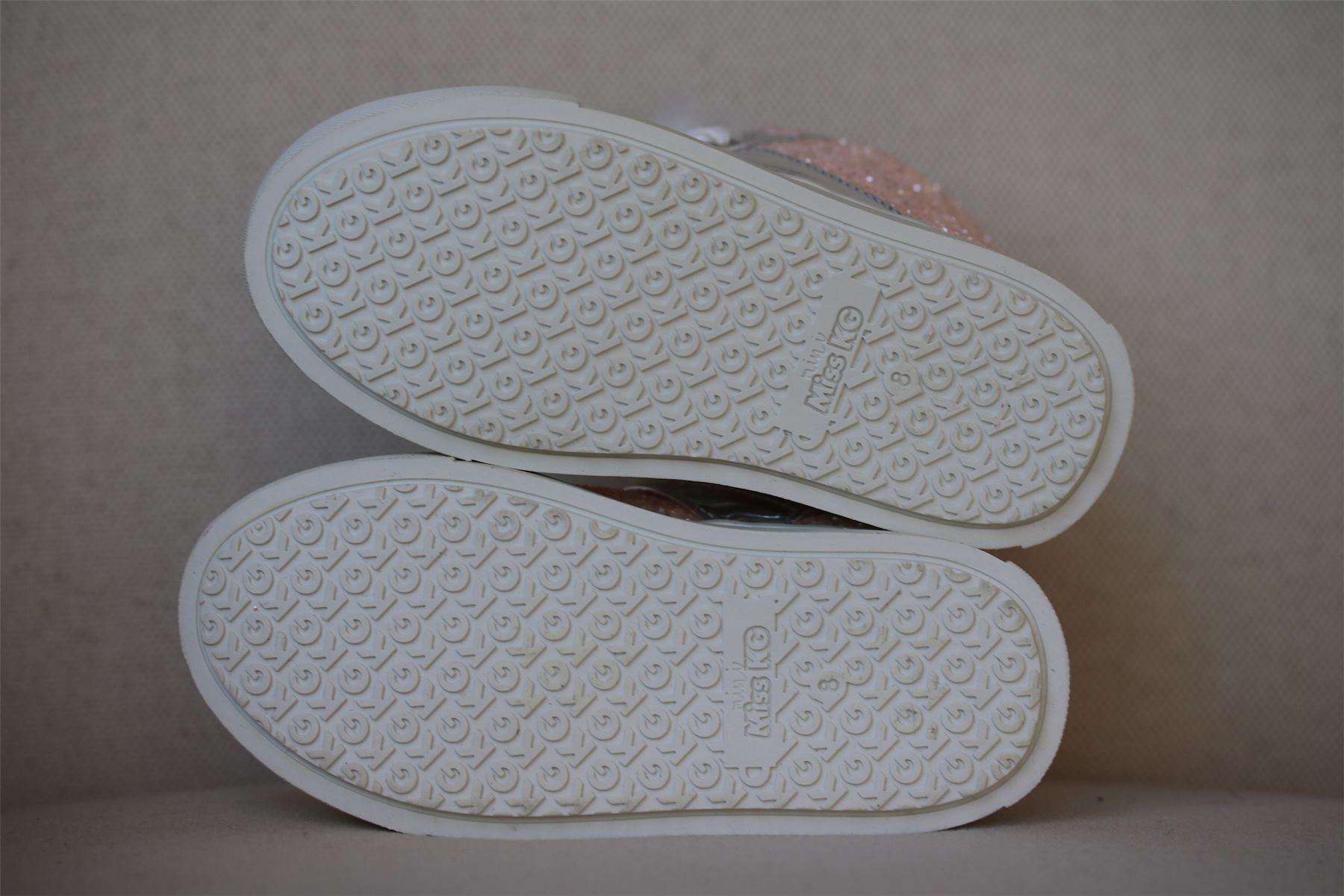 MINI MISS KG GIRLS PRINCESS PINK TRAINERS EU 25.5 UK 8 - Image 4